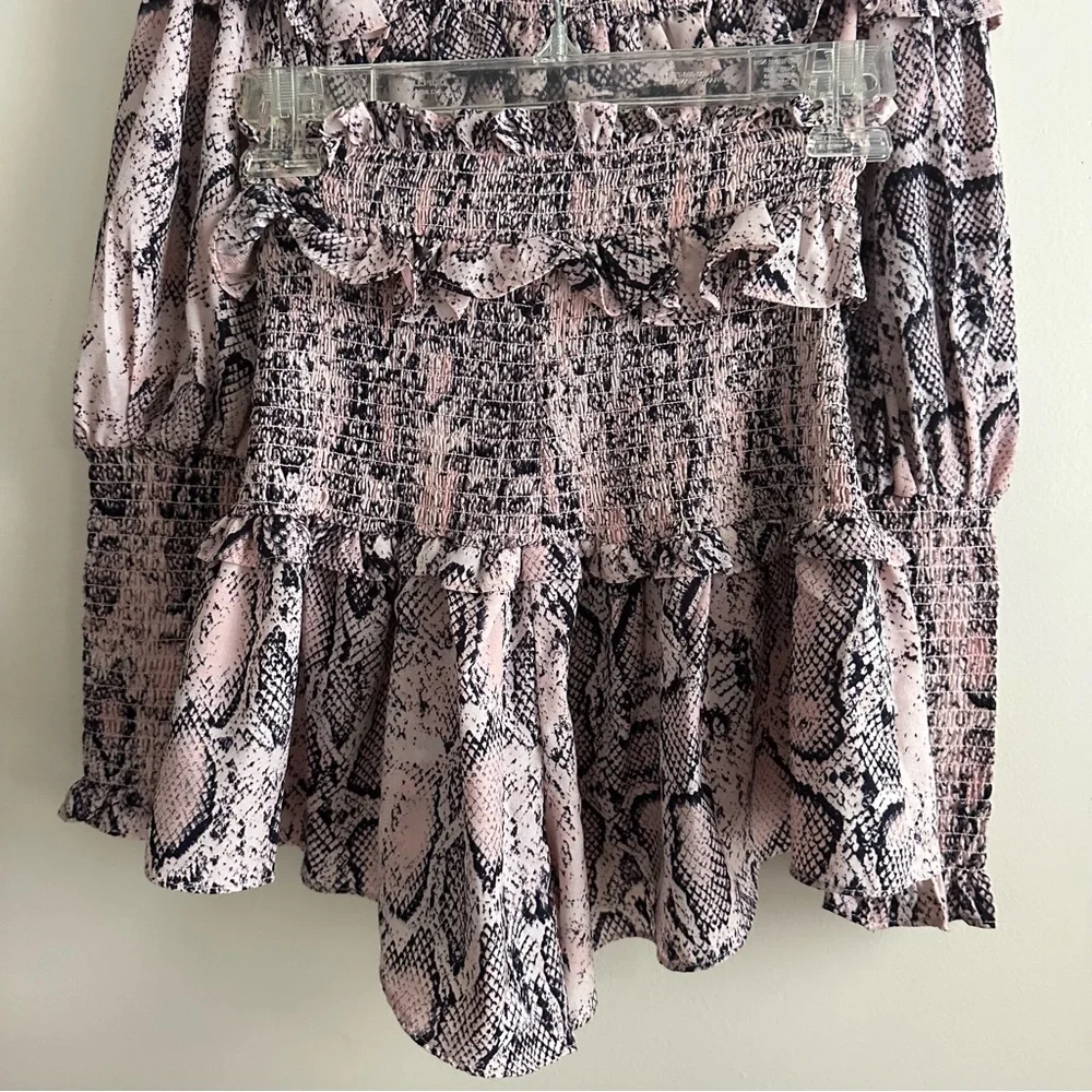 Elliatt •‎ Mia Snakeskin Print Co-ord Set